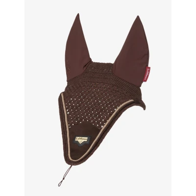 Image de LeMieux Bonnet Anti Mouches Puissance Marron M