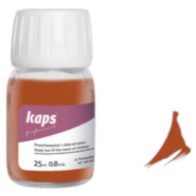 Afbeelding van Kaps super color leer &amp; kunstleer verf inc.cleaner (179) Walnoot 25ml