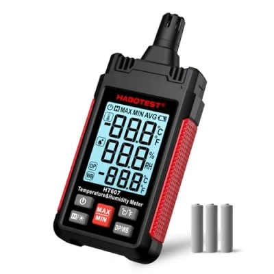 Afbeelding van Temperatuur en vochtigheidsmeter Habotest HT607