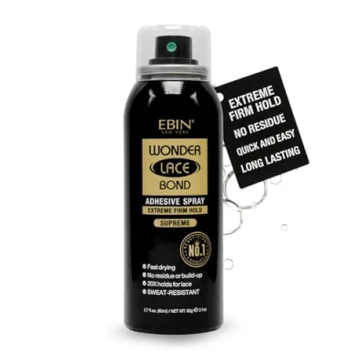 Afbeelding van Ebin New York wonder Lace bond SMALL adhesive spray extreme firm hold supreme