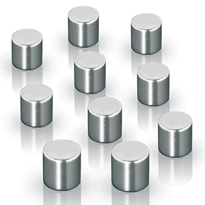 Afbeelding van Sigel Neodymium magneet C5 Strong (Ø x h) 10 mm cilinder Zilver stuk(s) BA701
