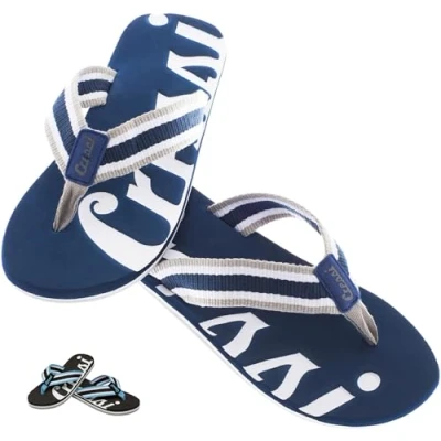 Afbeelding van Cressi Sub S.p.A. Portofino Flipflops, uniseks, volwassenen, blauw/wit, 43