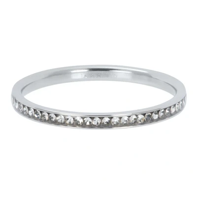 Afbeelding van Zirconia crystal iXXXi Vulring 2 mm Silver / 17
