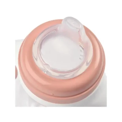 Afbeelding van beaba , leerbeker 2in 1 210 ml rose