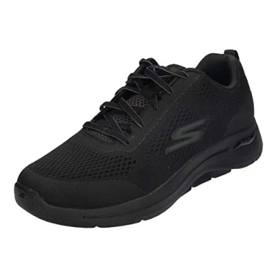 Afbeelding van Skechers Performance GO WALK ARCH FIT Sportieve wandelschoenen, Heren, Maat: 46, Black Kunststof/ textiel