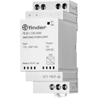 Afbeelding van Finder 78.25.1.230.2400 DIN rail netvoeding 24 V/DC 1 A 25 W Inhoud: stuk(s)