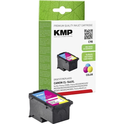 Afbeelding van KMP Inktcartridge vervangt Canon CL 546XL Compatibel Cyaan, Magenta, Geel C98 1563,4030