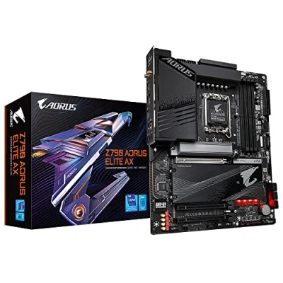 Afbeelding van Gigabyte Z790 AORUS ELITE AX Moederbord Socket Intel 1700 Vormfactor ATX chipset Intel®