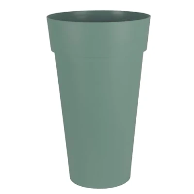 Afbeelding van EDA Bloempot hoge vaas XXL Toscane Ø 48 cm Volume 90 l x H.80 Lauriergroen