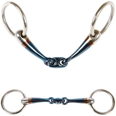 Image de Harry&#039;s Horse Mors de Filet Sweet Iron Ovale 14mm 13.0