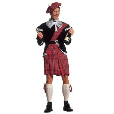 Afbeelding van &quot;Schots heren carnaval kostuum Verkleedkleding XL&quot;