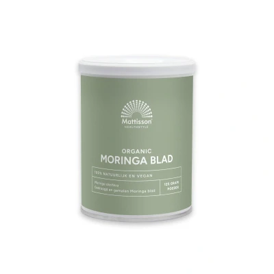 Afbeelding van Mattisson Biologisch Moringa Blad poeder 125 g