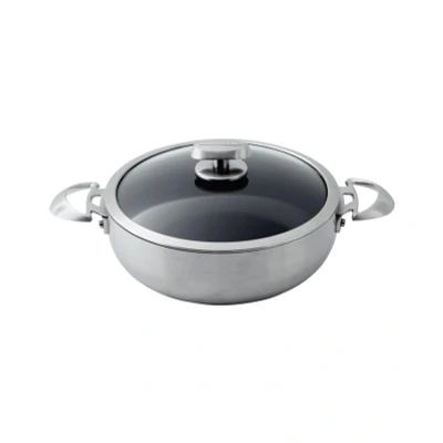 Afbeelding van Scanpan Hapjespan Sauteerpan CS+ Stratanium+ anti aanbaklaag 3.7 liter 26cm