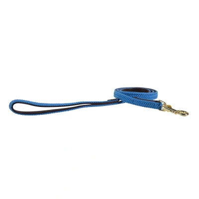 Image de Kentucky Presentation Line Nylon Tressé Gold Bleu clair 120cm