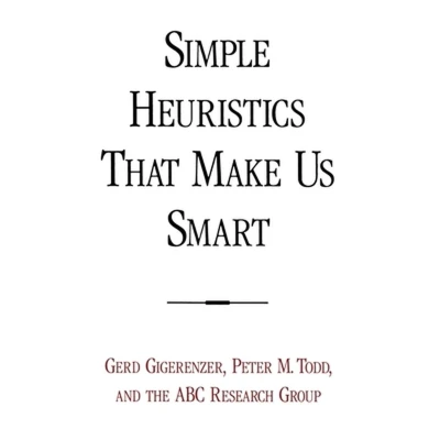 Afbeelding van Simple Heuristics That Make Us Smart