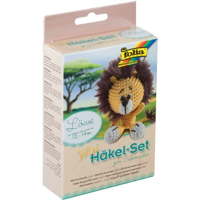 Afbeelding van Folia mini haakset leeuw