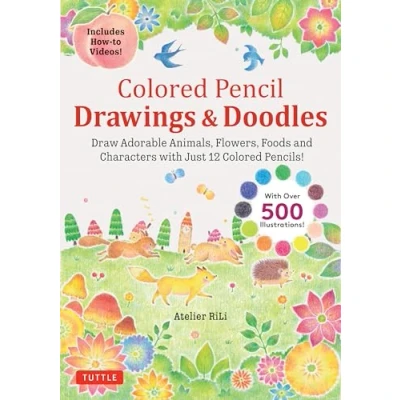 Afbeelding van Colored Pencil Drawings &amp; Doodles