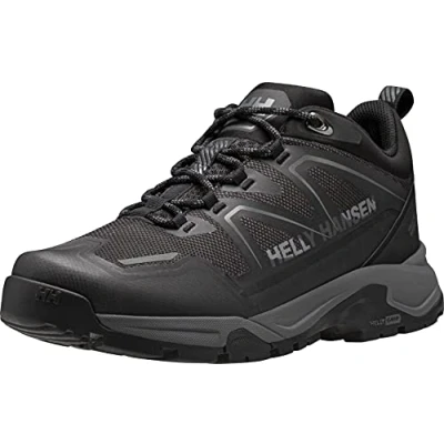 Afbeelding van Helly Hansen Cascade LOW Outdoorschoenen, Heren, Maat: 45, Black/charcoal Textiel/ synthetisch