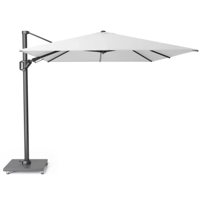 Afbeelding van Challenger T2 350x260 cm wit zweefparasol zonwering Platinum