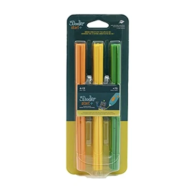 Afbeelding van 3Doodler Start Navulverpakking 75 Kleurstaafjes oranje/geel/groen