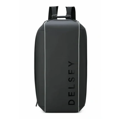 Afbeelding van DELSEY PARIS Reistas Rugzak met laptopvak Aventure Duffle Bag / Backpack 76 CM 119L Black Zwart