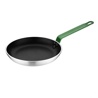 Afbeelding van Hygiplas Teflon Platinum Plus antiaanbakpan 240 x 40 mm met groene handgreep