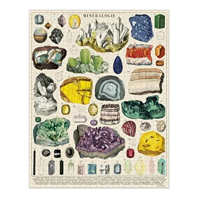 Afbeelding van Cavallini &amp; Co vintage puzzel Mineralogy