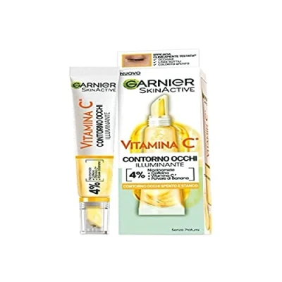 Afbeelding van Garnier SkinActive Oogcontour, vitamine C, voor een frissere en uitgeruste blik, anti rimpel, 15 ml