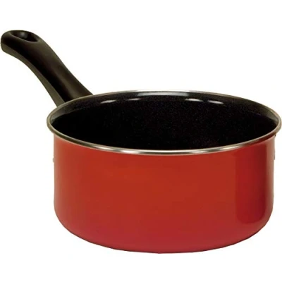 Afbeelding van Karl Krüger Braadpan, geëmailleerd, 16 cm, rood