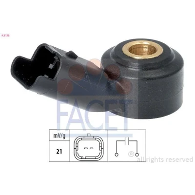 Afbeelding van FACET 9.3138 Sensoren Made in Italy OE Equivalent PEUGEOT: 3008 II Off Road