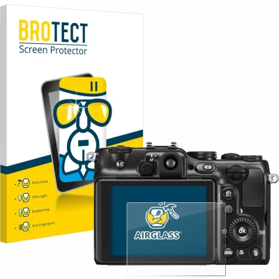 Afbeelding van BROTECT Screenprotector voor Nikon Coolpix P7100 Folie Beschermfolie Beschermglas transparant