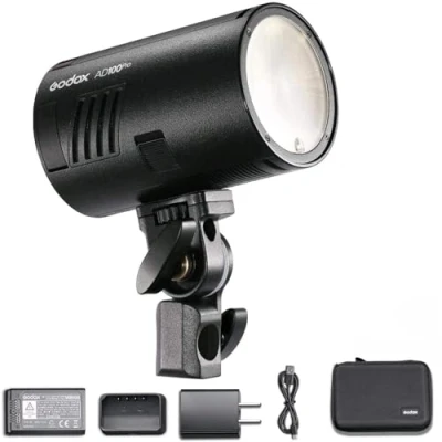 Image de Flash autonome Godox AD100 Pro Noir