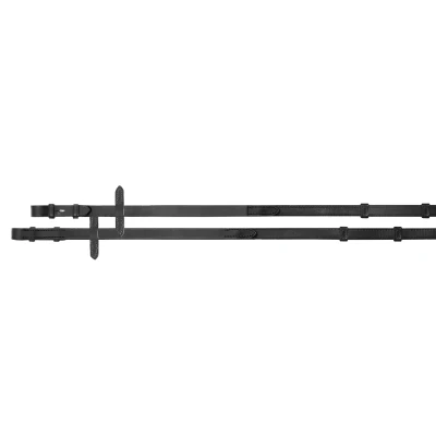 Image de Passier Rênes Comfort Noir/Argent Full