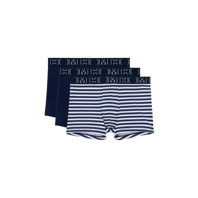 Afbeelding van HOM 3PACK Tiago Onderbroeken, Heren, Maat: Large, black