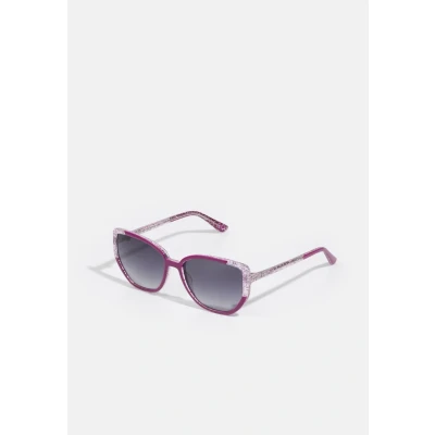 Afbeelding van Guess Zonnebril, Dames, Maat: One Size, Shiny violet/gradient smoke