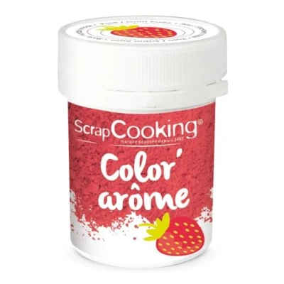 Image de SCRAP COOKING Color &#039;Arôme Rose/Fraise 10 g