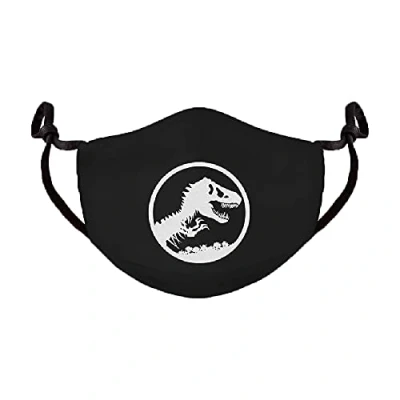 Afbeelding van Jurassic Park Masker Zwart