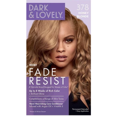 Afbeelding van Dark &amp; Lovely Permanent Hair Color 378 Honey Blonde