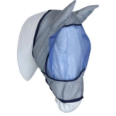 Afbeelding van Bucas Vliegmasker Buzz Off Deluxe Blauw