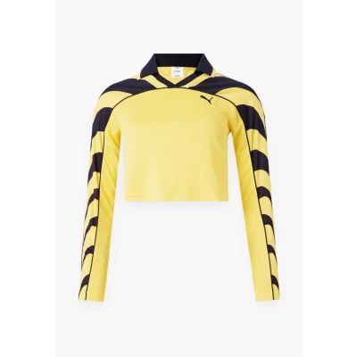 Afbeelding van Puma ROAD TO Unity Football BABY TEE Longsleeve, Dames, Maat: Medium, Sunny yellow