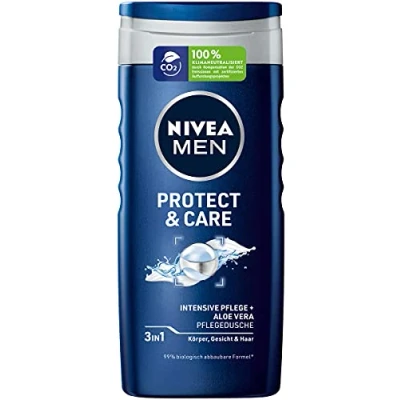 Afbeelding van Nivea Men Douchegel Protect &amp; Care 250ml