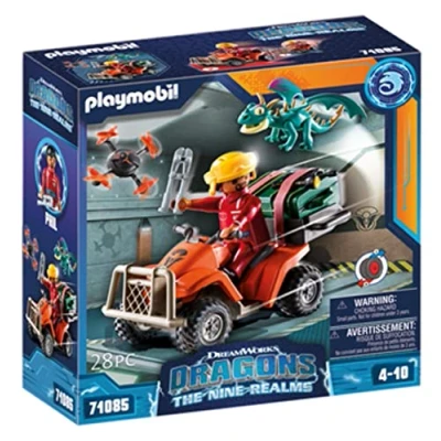 Afbeelding van Playmobil 71085 Dragons: The Nine Realms Icaris Quad &amp; Phil