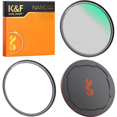 Afbeelding van K&amp;F Concept Nano X Magnetic Black Mist Filter 1/4 77mm