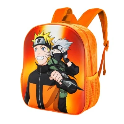 Afbeelding van Naruto Action rugzak, 3D, klein, Rood, actie, 3D rood