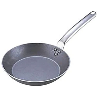 Afbeelding van De Buyer Carbone Plus Koekenpan met Rvs Handvat Ø 20cm Plaatstaal