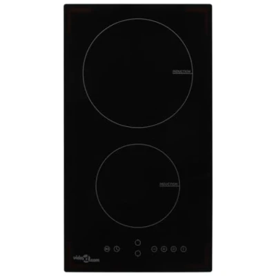 Afbeelding van Inductiekookplaat met 2 kookzones aanraakbediening 3500 W glas