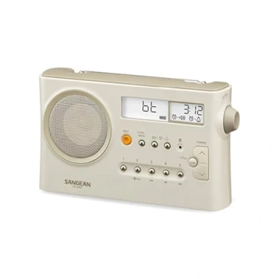 Afbeelding van Sangean PR D4 BT Radio Korte golf, Middengolf, Lange FM Bluetooth Pastelcrèmewit (mat)