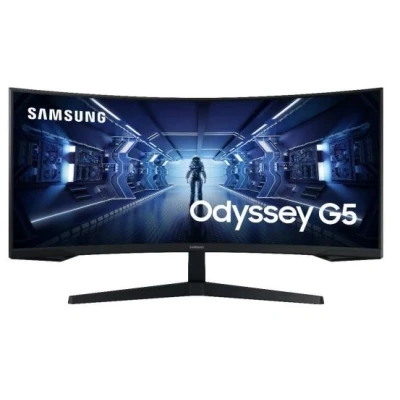 Afbeelding van Samsung Odyssey G5 LC34G55TWWPXEN QHD Ultrawide Curved Gaming Monitor 165Hz 34 Inch