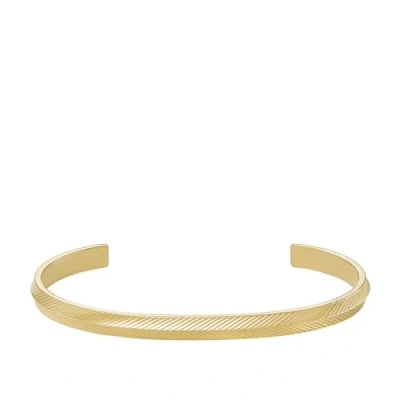 Afbeelding van Fossil Armband goldcoloured, Heren, Maat: One Size, Gold coloured