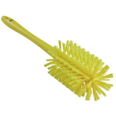Image de VIKAN 5381906 brosse à tuyau, en une pièce, Ø90 mm, polyester, moyen, jaune 5381 90/6